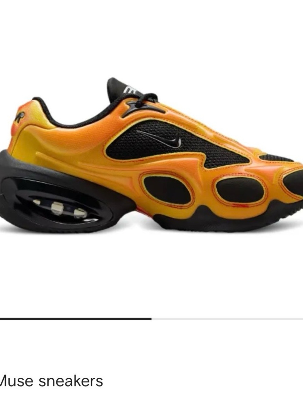 Nike Women's Air Max Muse NEW!! Orange and Black